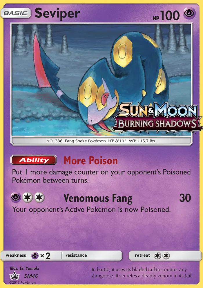 Image of Seviper Sun and Moon Promos (SMP) #SM46