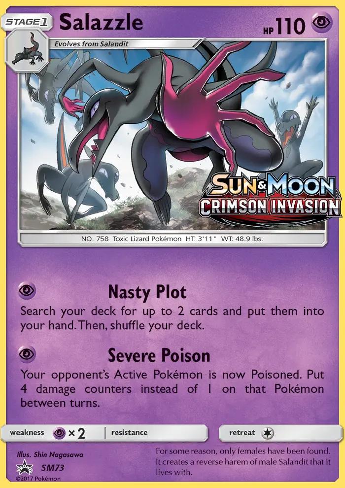 Image of Salazzle Sun and Moon Promos (SMP) #SM73