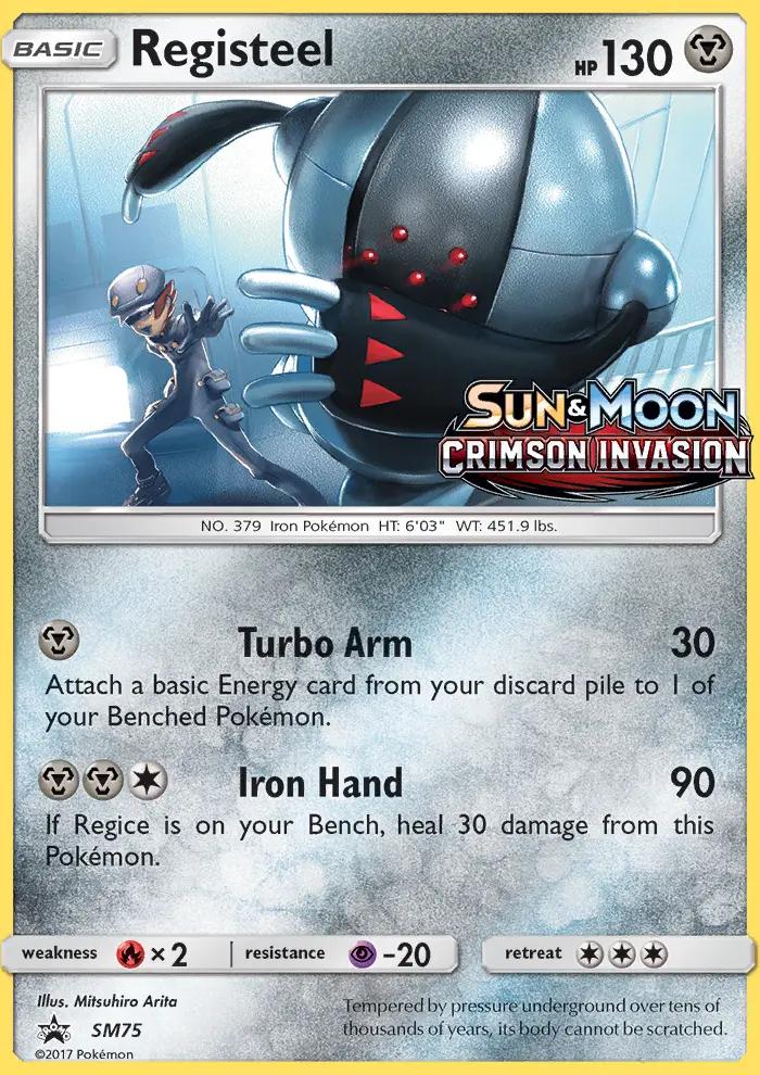 Image of Registeel Sun and Moon Promos (SMP) #SM75