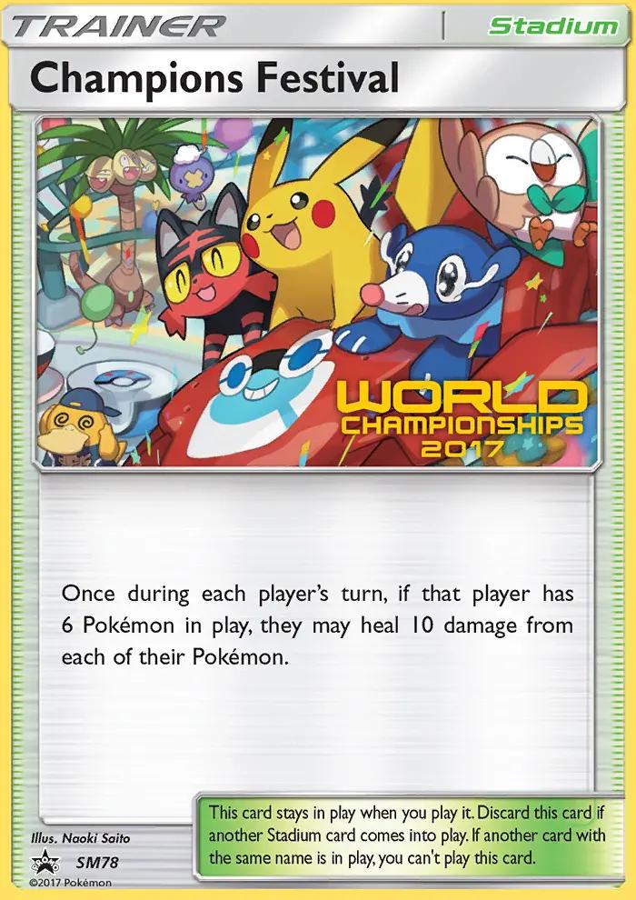 Image of Champions Festival Sun and Moon Promos (SMP) #SM78