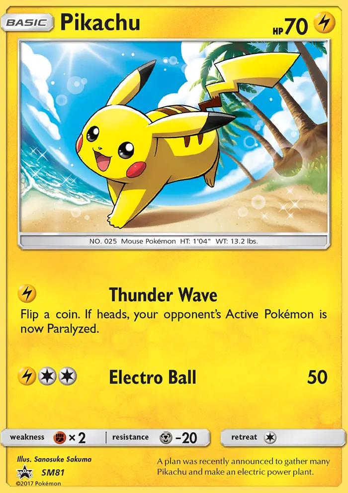 Image of Pikachu Sun and Moon Promos (SMP) #SM81