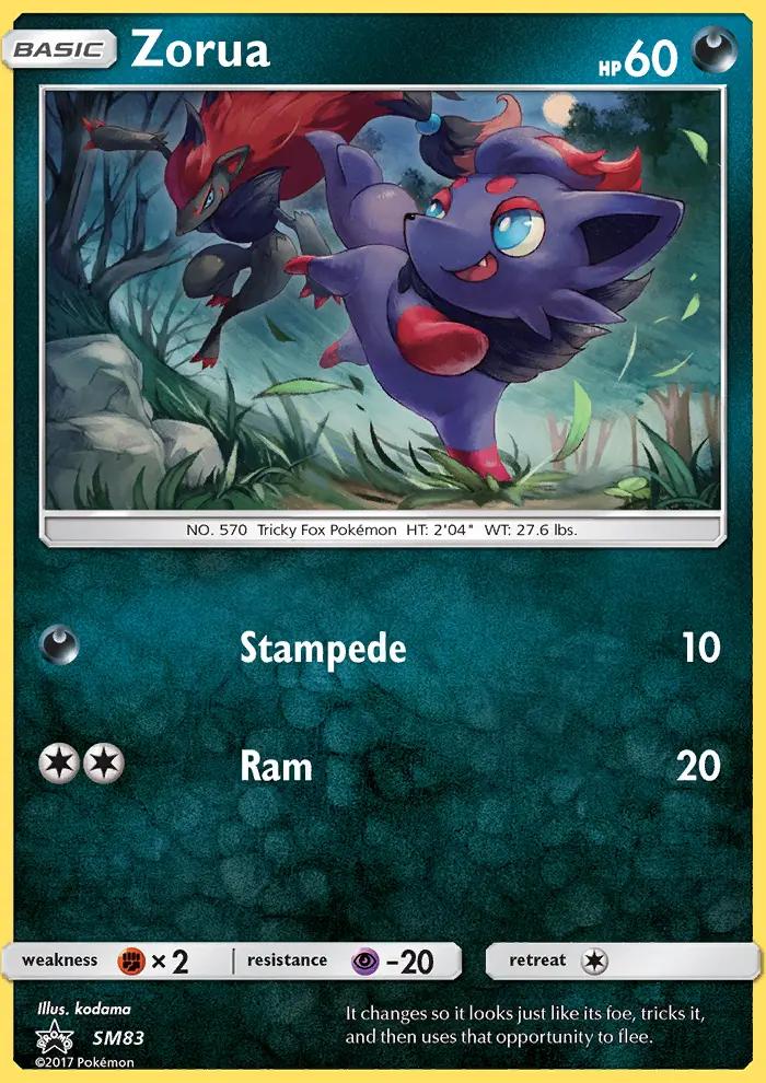 Image of Zorua Sun and Moon Promos (SMP) #SM83