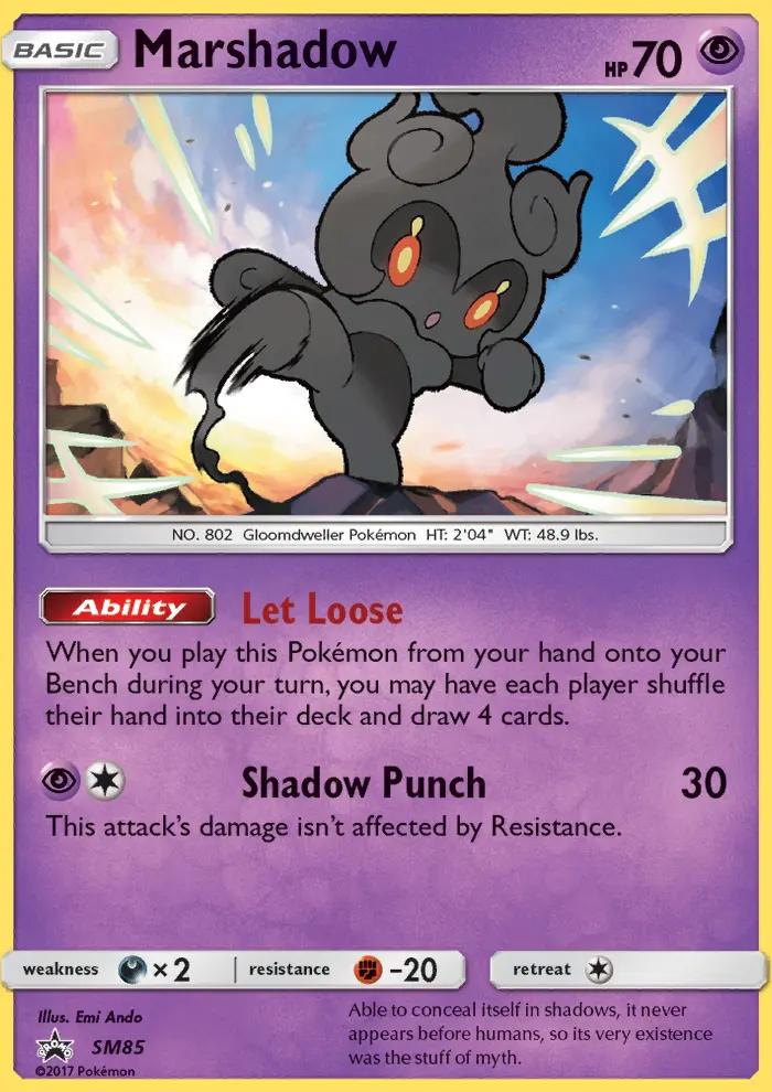 Image of Marshadow Sun and Moon Promos (SMP) #SM85