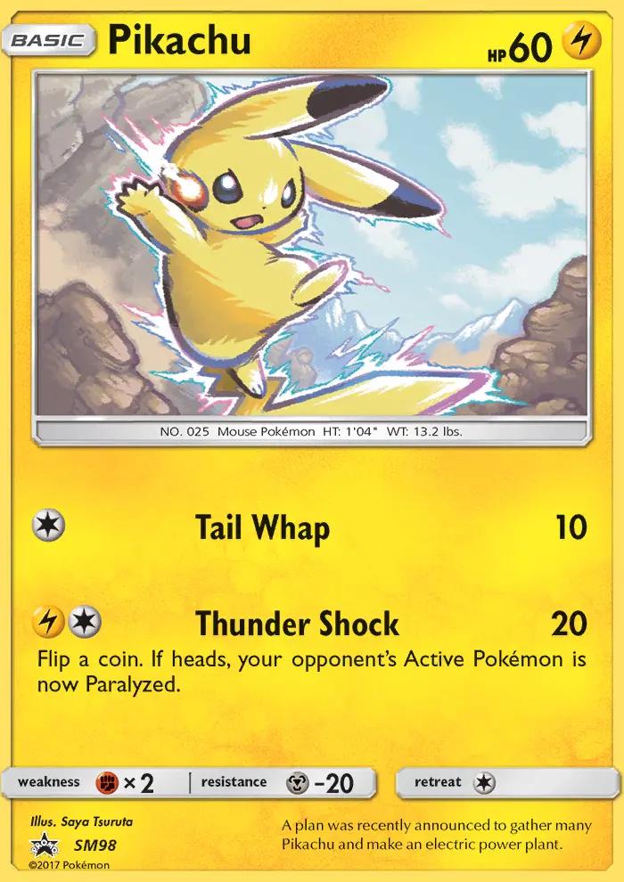 Image of Pikachu Sun and Moon Promos (SMP) #SM98