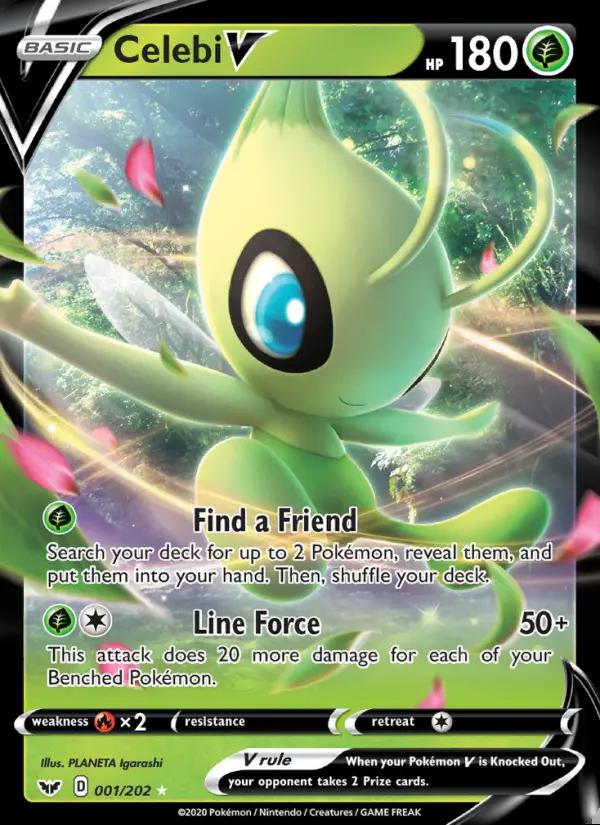 Image of Celebi V Sword and Shield (SSH) #001