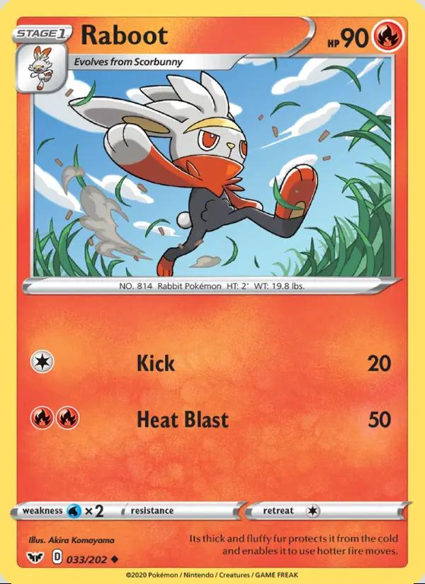 Image of Raboot Sword and Shield (SSH) #033