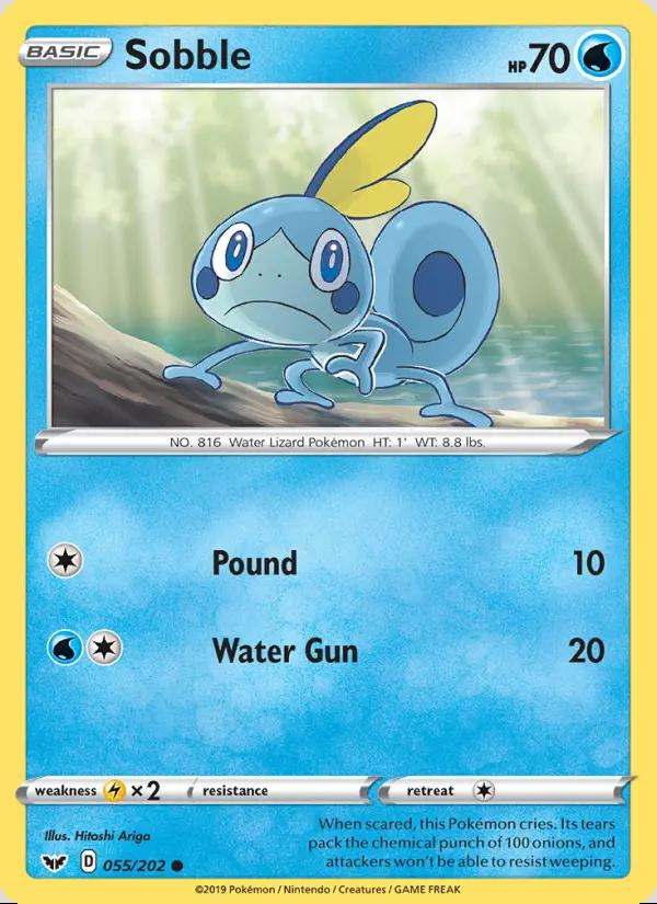 Image of Sobble Sword and Shield (SSH) #055