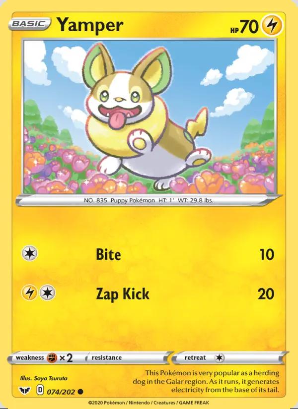 Image of Yamper Sword and Shield (SSH) #074