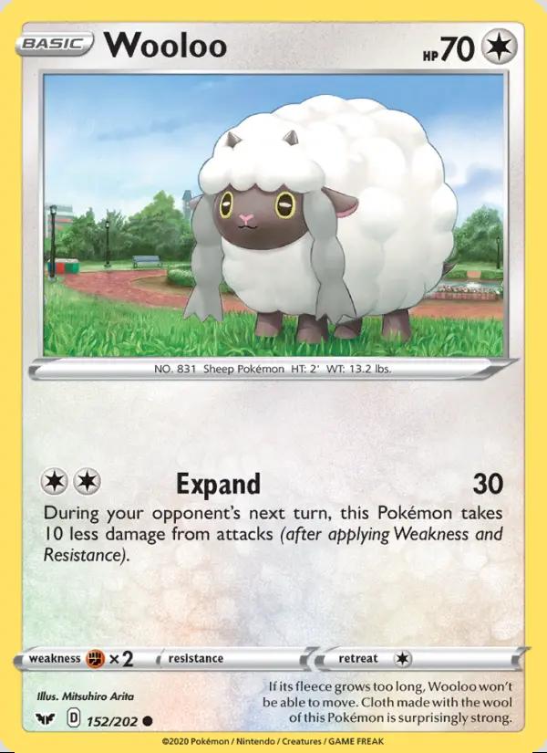 Image of Wooloo Sword and Shield (SSH) #152