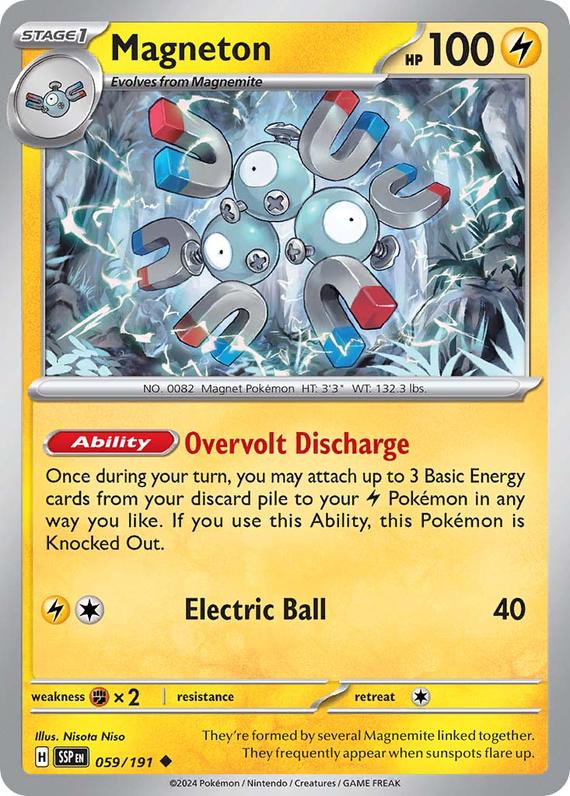 Image of Magneton Surging Sparks (SSP) #059