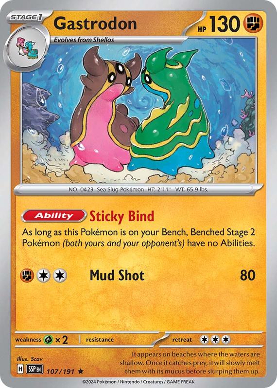 Image of Gastrodon Surging Sparks (SSP) #107