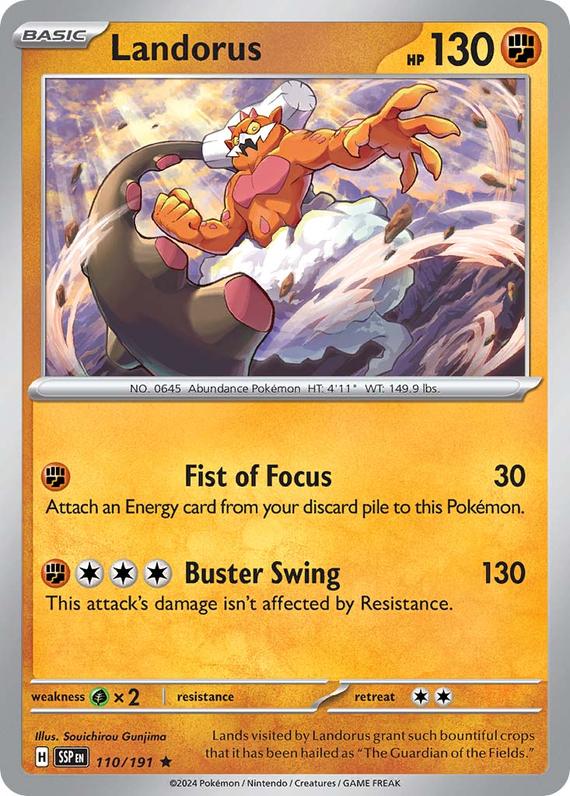 Image of Landorus Surging Sparks (SSP) #110