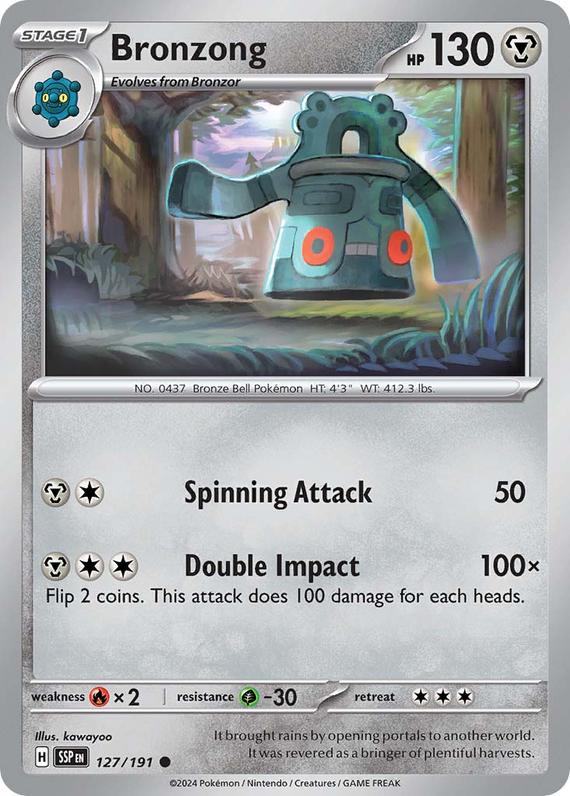 Image of Bronzong Surging Sparks (SSP) #127