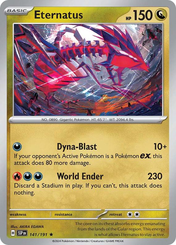 Image of Eternatus Surging Sparks (SSP) #141