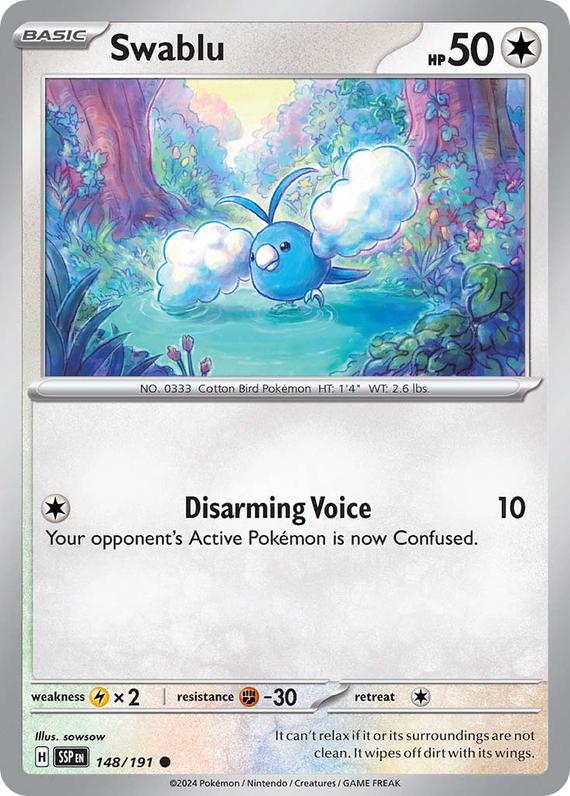 Image of Swablu Surging Sparks (SSP) #148