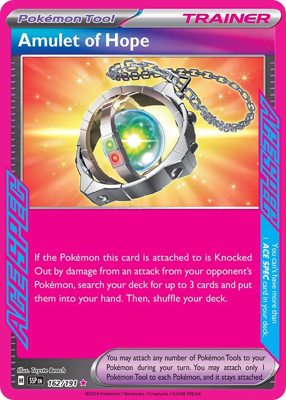 Image of Amulet of Hope Surging Sparks (SSP) #162