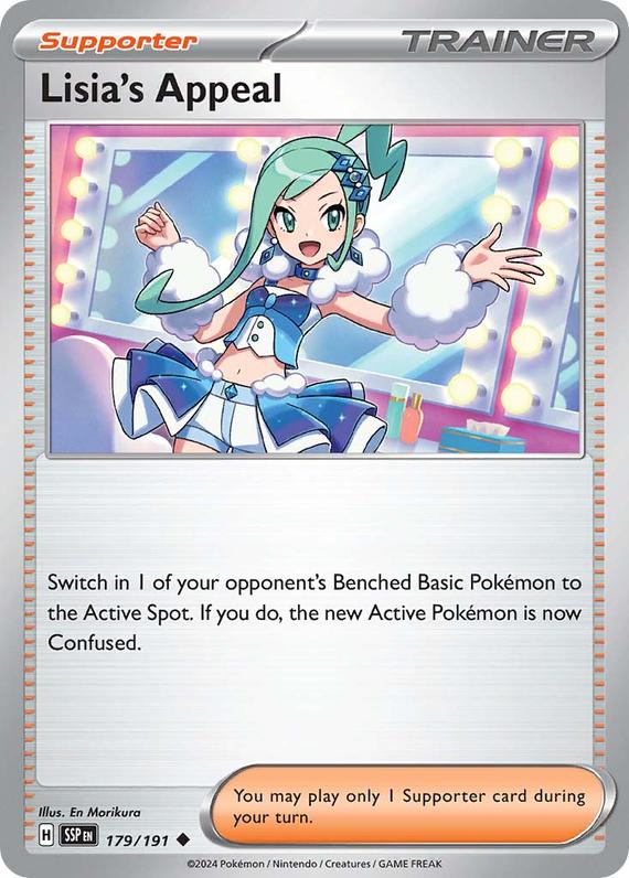 Image of Lisias Appeal Surging Sparks (SSP) #179