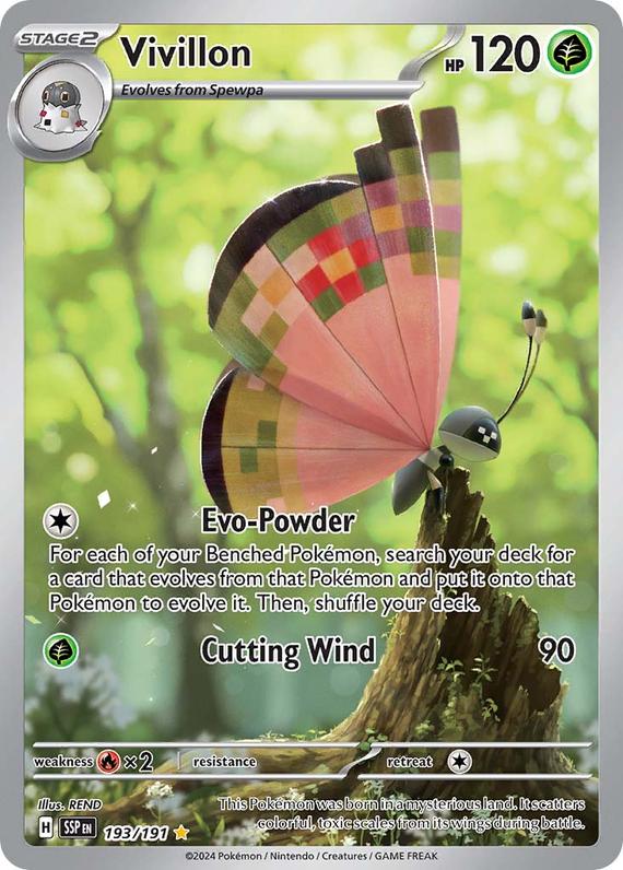 Image of Vivillon Surging Sparks (SSP) #193