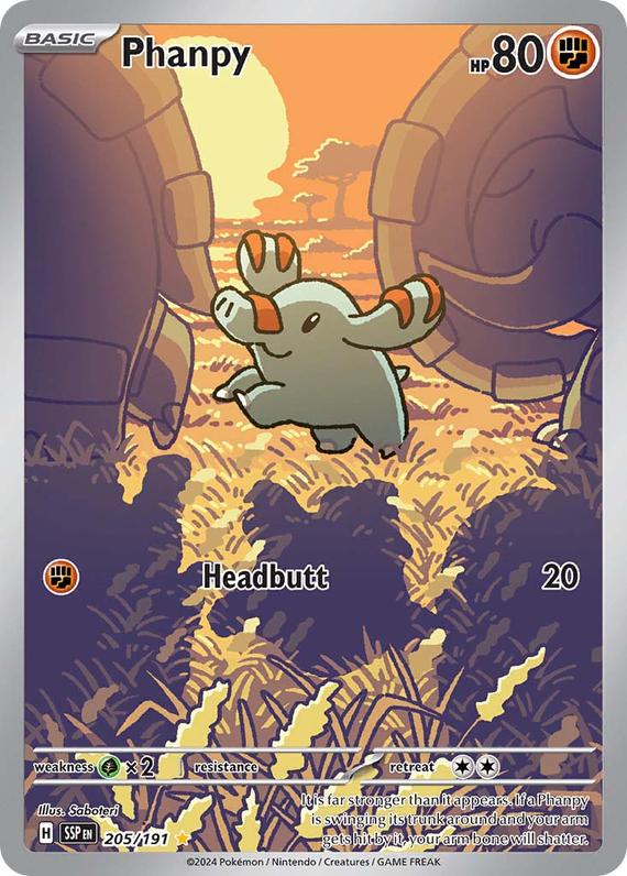 Image of Phanpy Surging Sparks (SSP) #205