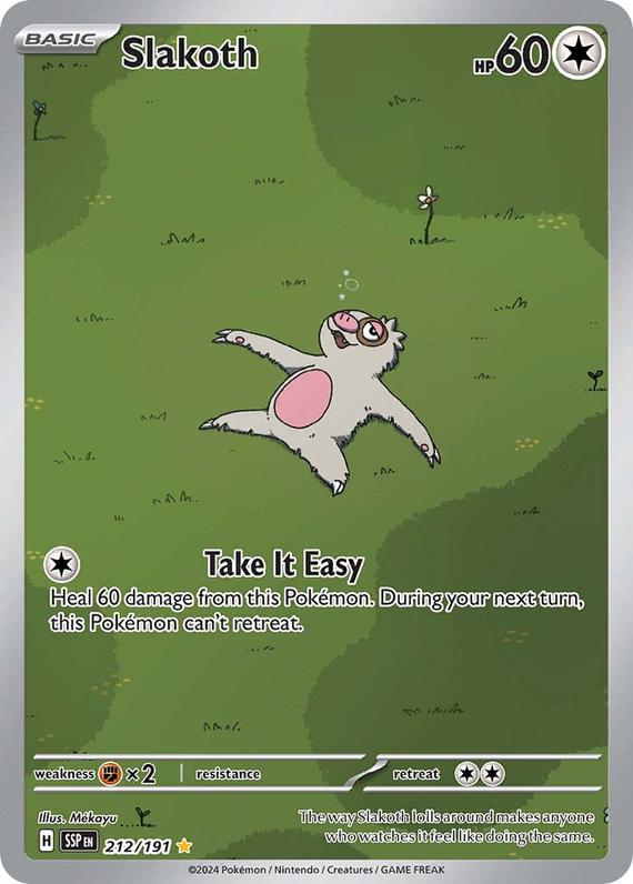 Image of Slakoth Surging Sparks (SSP) #212