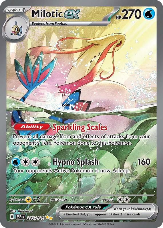 Image of Milotic ex Surging Sparks (SSP) #237