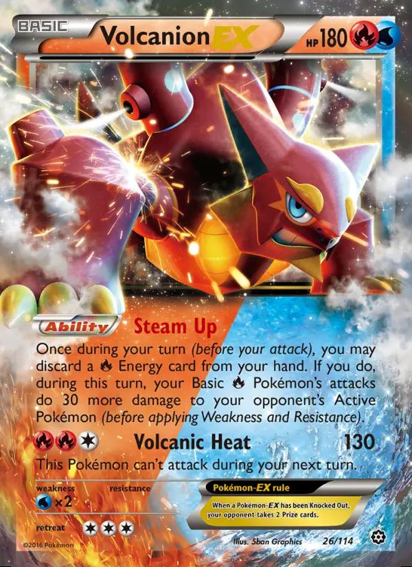 Image of Volcanion-EX Steam Siege (STS) #26