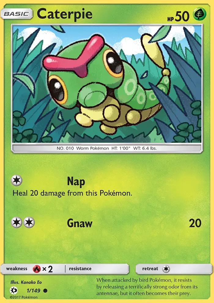 Image of Caterpie Sun and Moon (SUM) #1