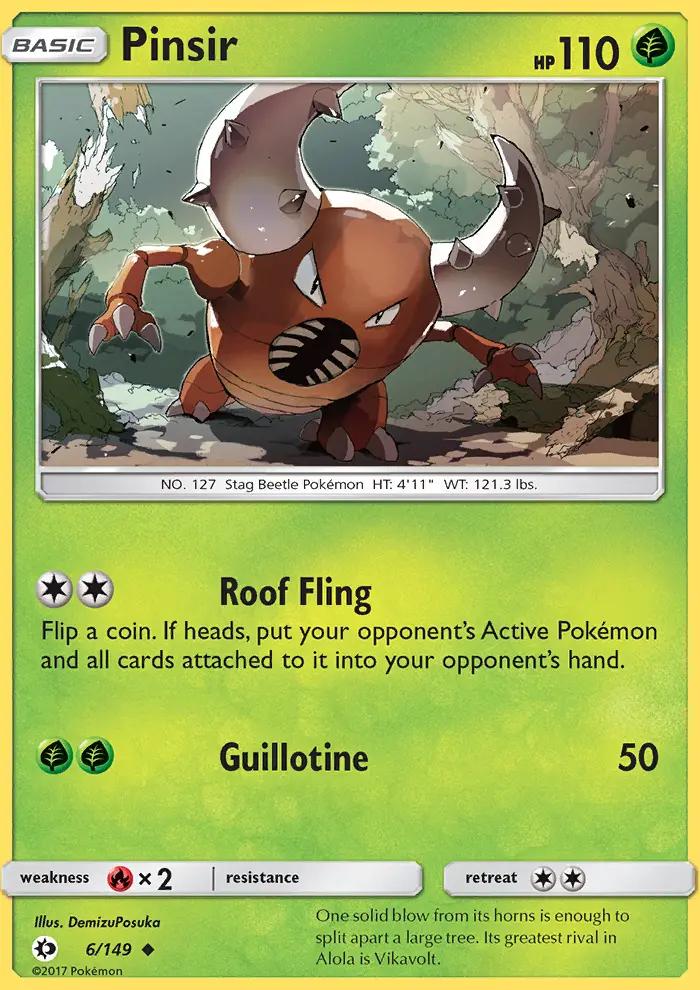 Image of Pinsir Sun and Moon (SUM) #6