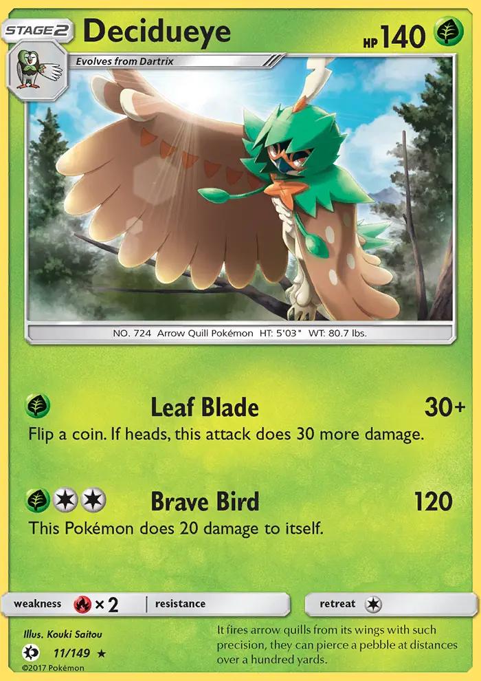 Image of Decidueye Sun and Moon (SUM) #11