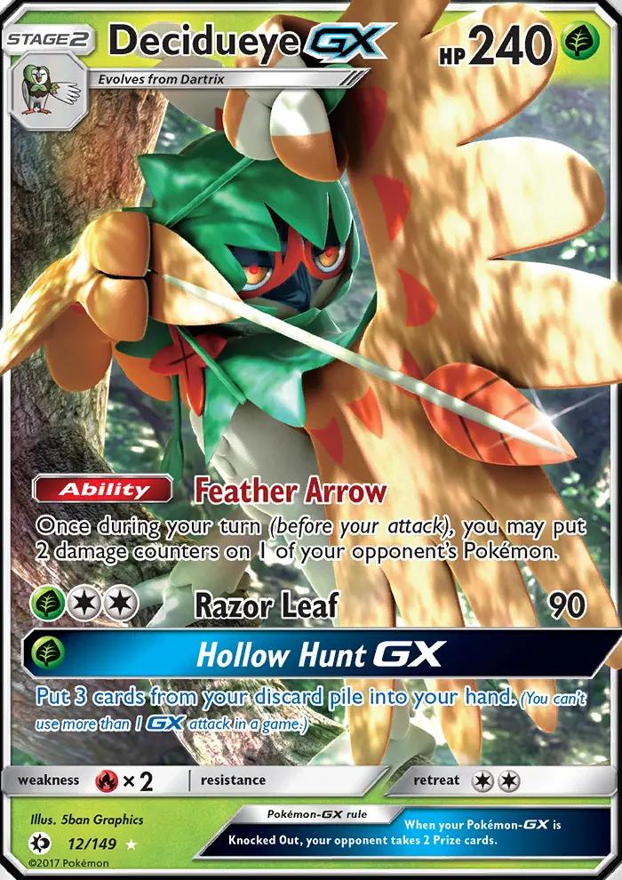 Image of Decidueye-GX Sun and Moon (SUM) #12