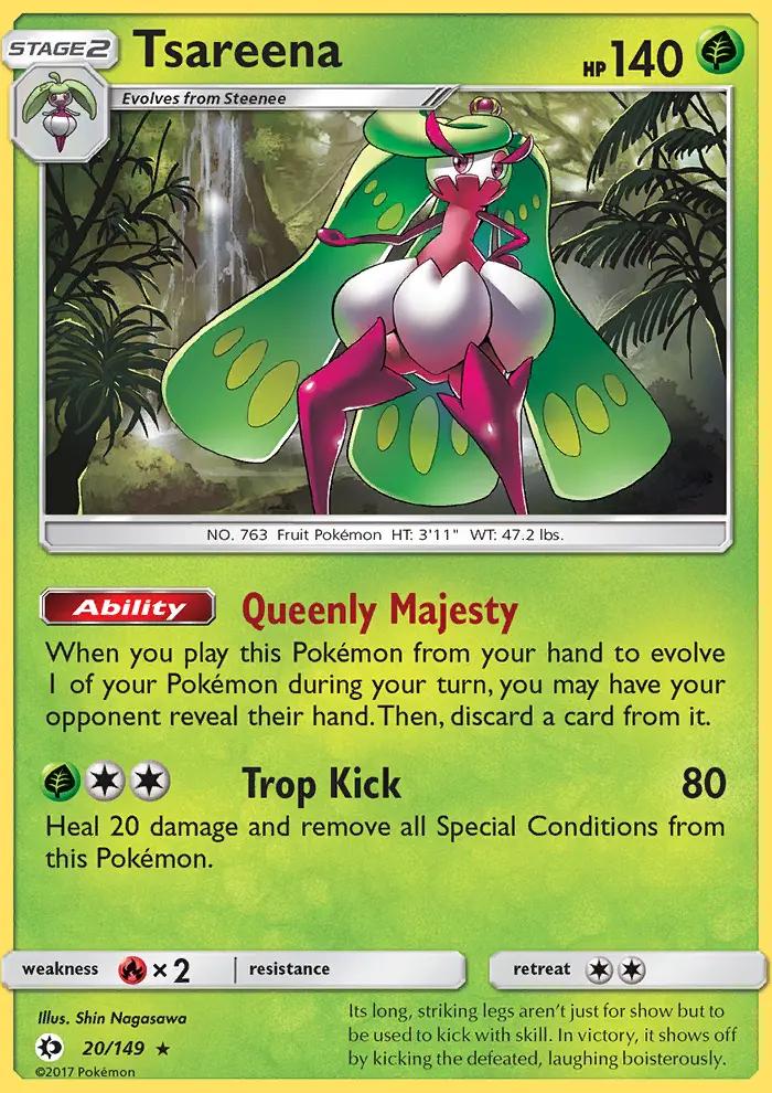 Image of Tsareena Sun and Moon (SUM) #20