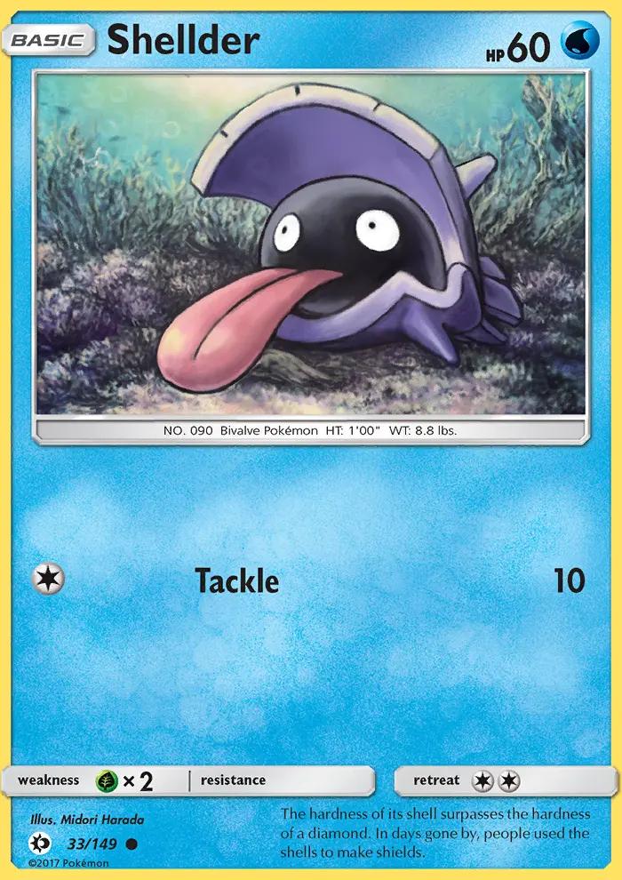 Image of Shellder Sun and Moon (SUM) #33