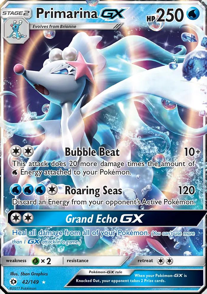 Image of Primarina-GX Sun and Moon (SUM) #42