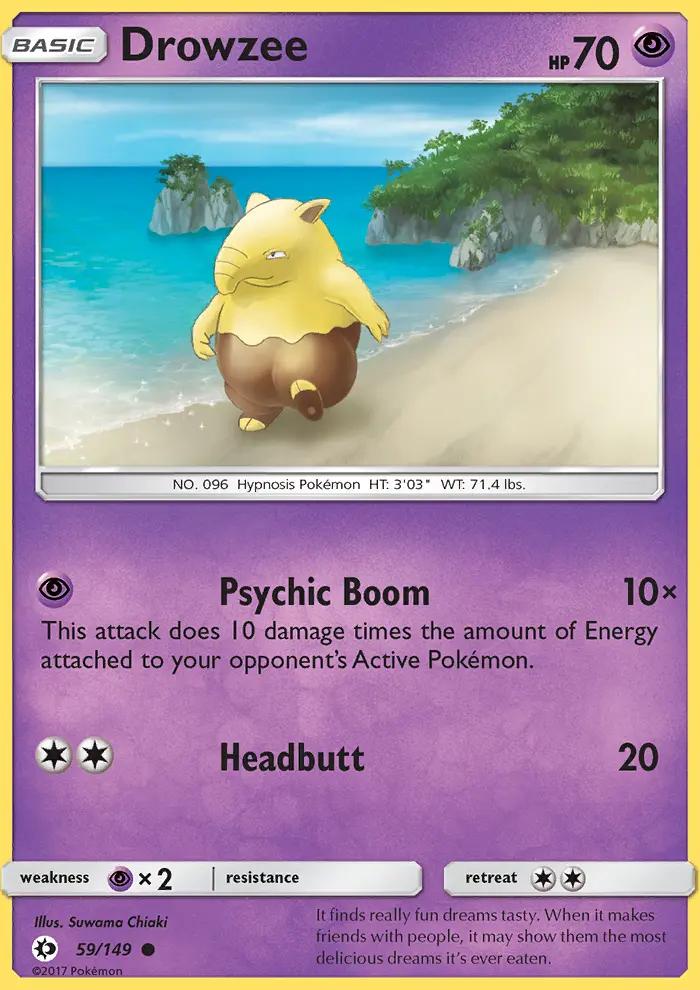 Image of Drowzee Sun and Moon (SUM) #59
