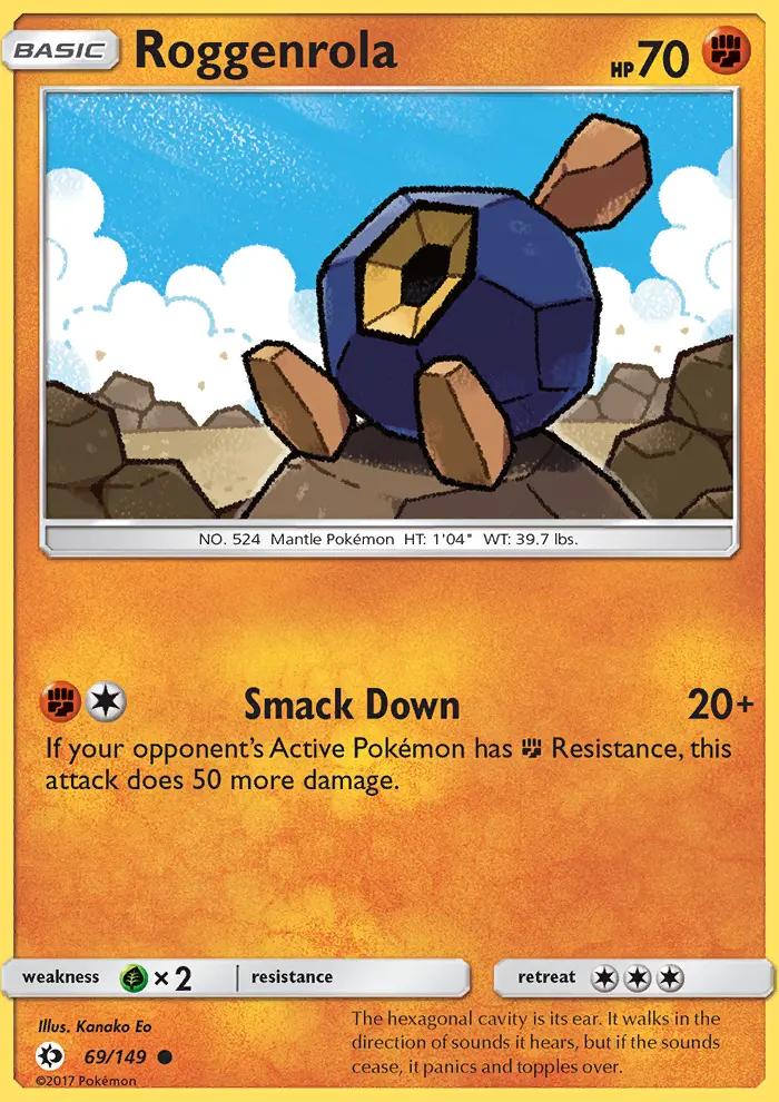 Image of Roggenrola Sun and Moon (SUM) #69