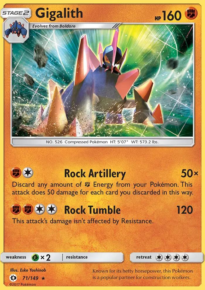 Image of Gigalith Sun and Moon (SUM) #71
