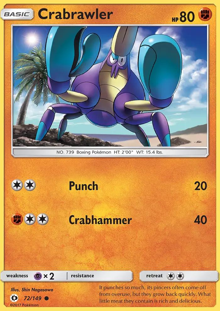 Image of Crabrawler Sun and Moon (SUM) #72