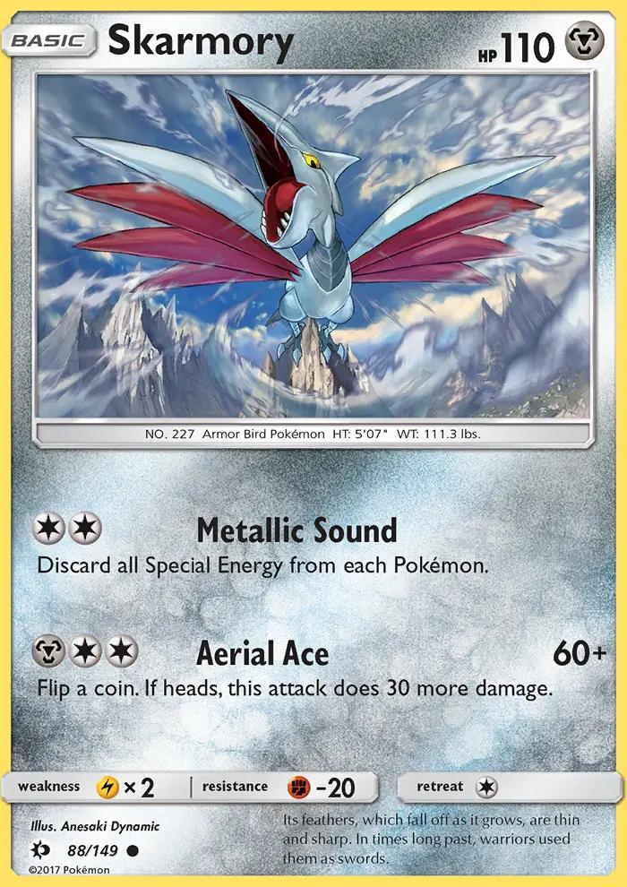 Image of Skarmory Sun and Moon (SUM) #88