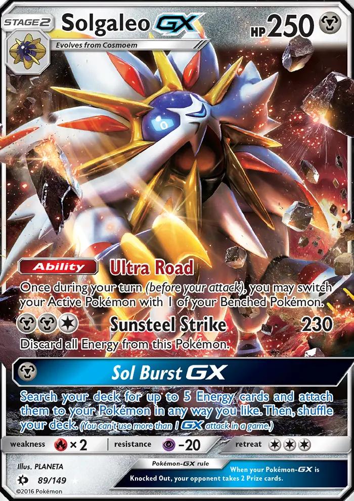 Image of Solgaleo-GX Sun and Moon (SUM) #89