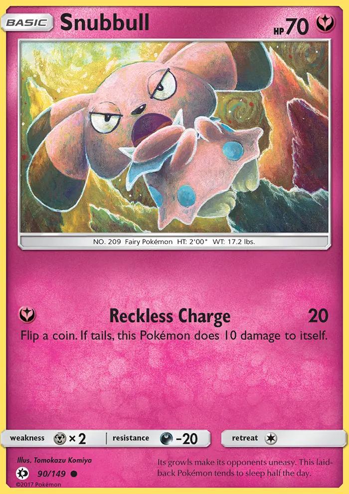 Image of Snubbull Sun and Moon (SUM) #90