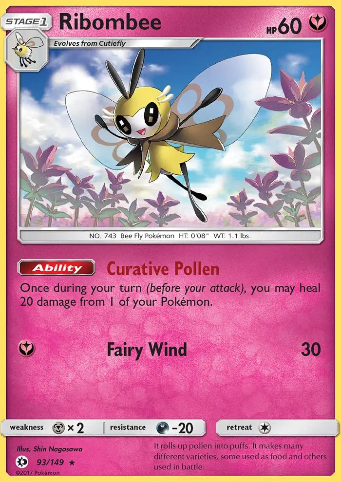 Image of Ribombee Sun and Moon (SUM) #93