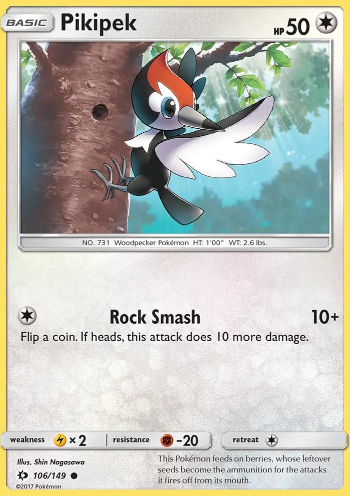 Image of Pikipek Sun and Moon (SUM) #106