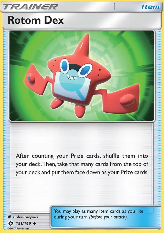 Image of Rotom Dex Sun and Moon (SUM) #131