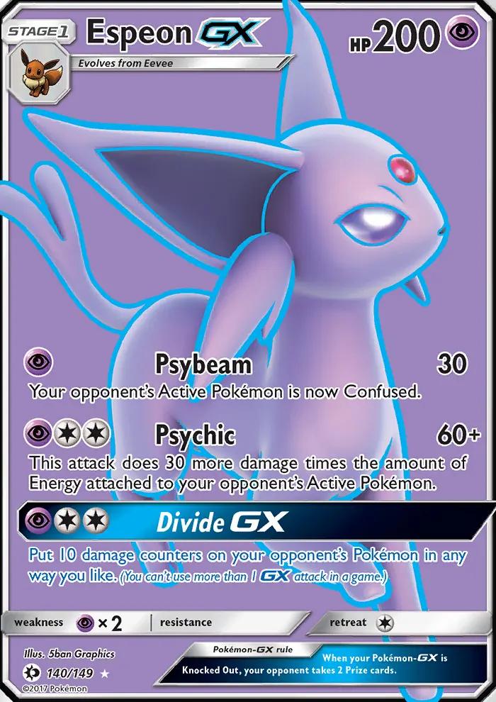 Image of Espeon-GX Sun and Moon (SUM) #140