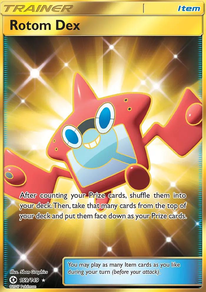 Image of Rotom Dex Sun and Moon (SUM) #159