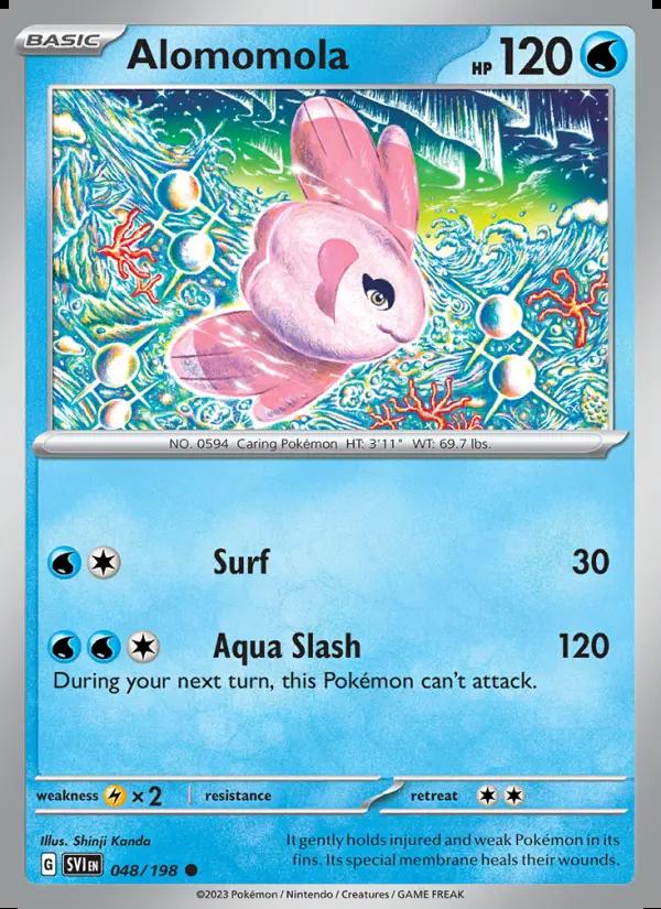 Image of Alomomola Scarlet and Violet (SVI) #048