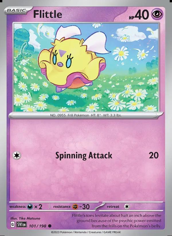 Image of Flittle Scarlet and Violet (SVI) #101