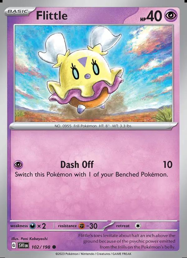 Image of Flittle Scarlet and Violet (SVI) #102