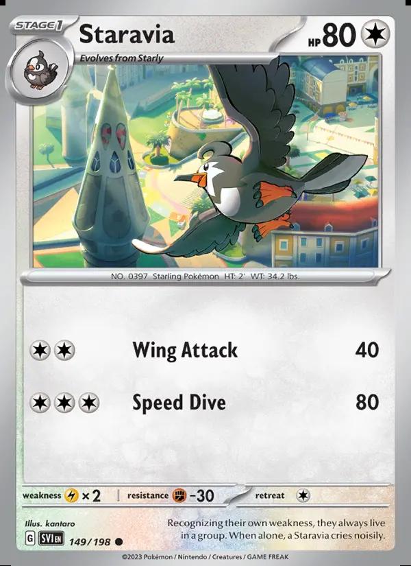 Image of Staravia Scarlet and Violet (SVI) #149
