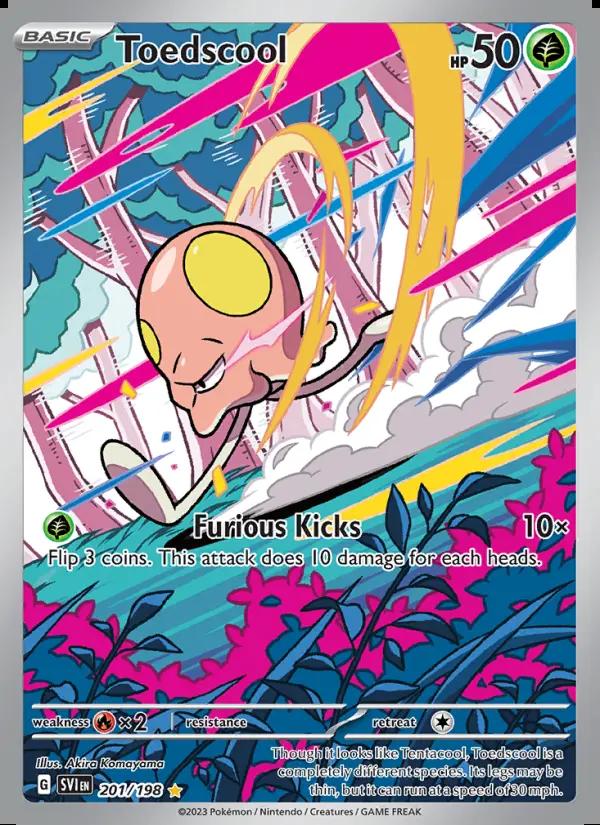 Image of Toedscool Scarlet and Violet (SVI) #201